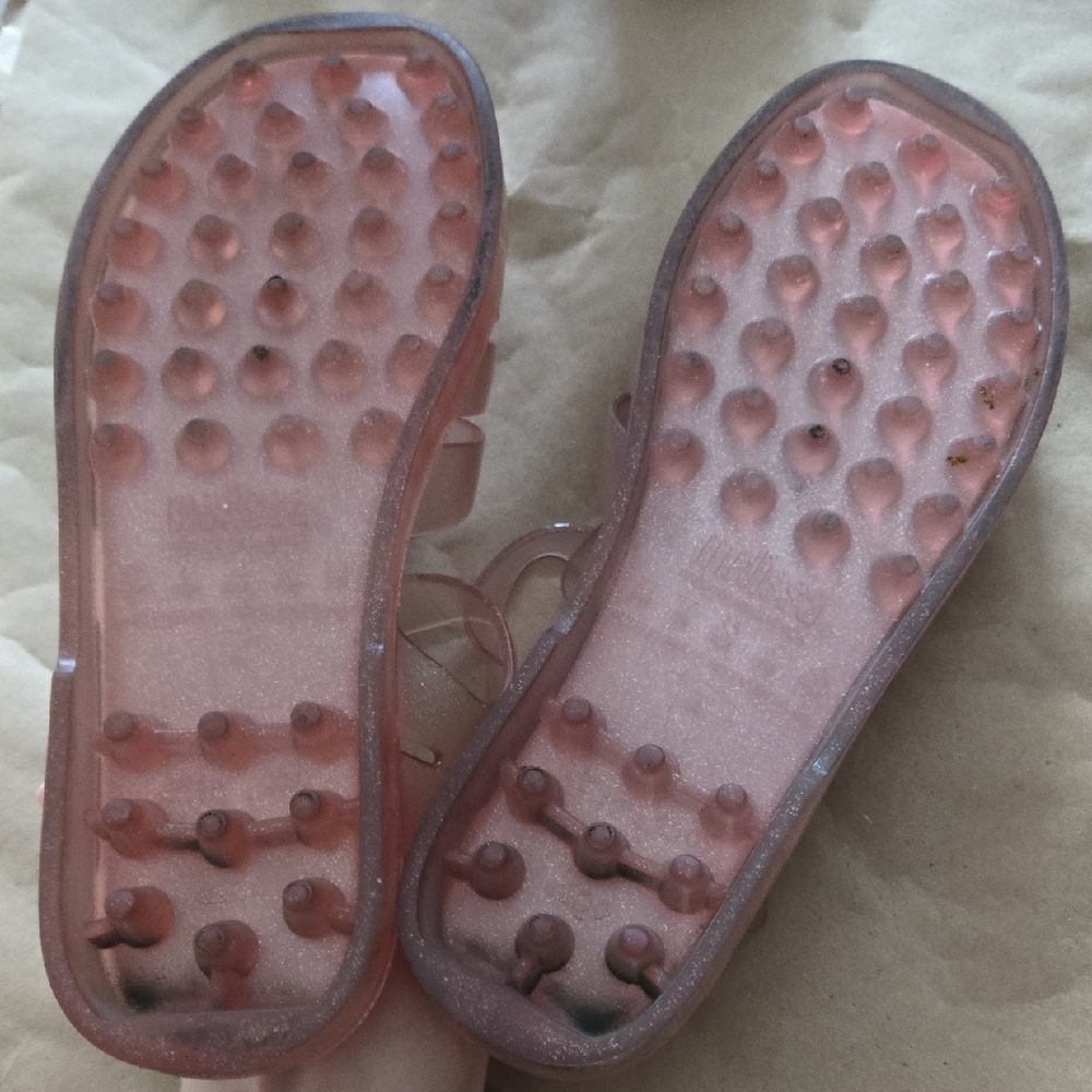 Melissa Light Pink Jelly Sandals - Picture 4 of 4